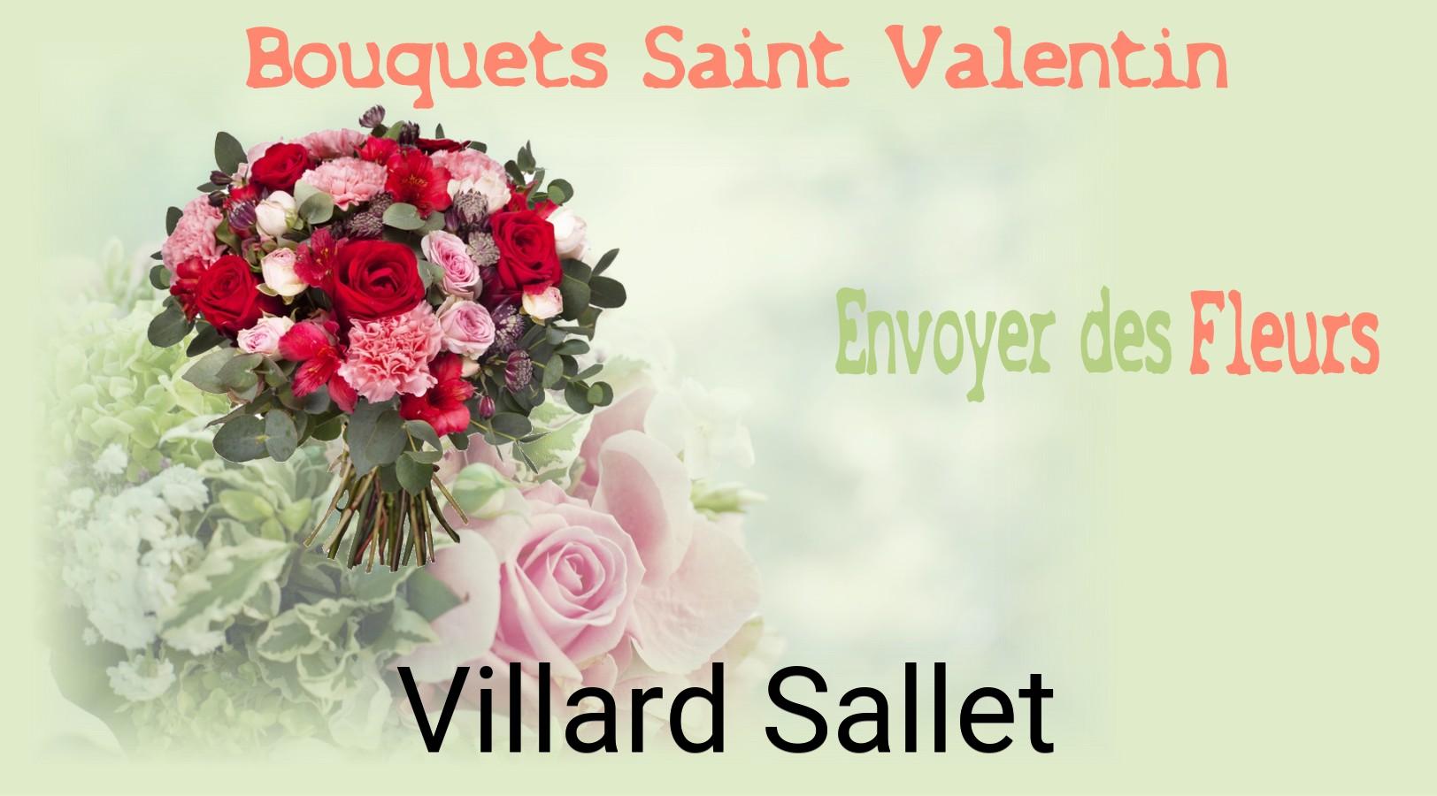 Roses de Saint-Valentin livrées à Villard-Sallet
